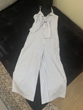Striped Jumpsuit
